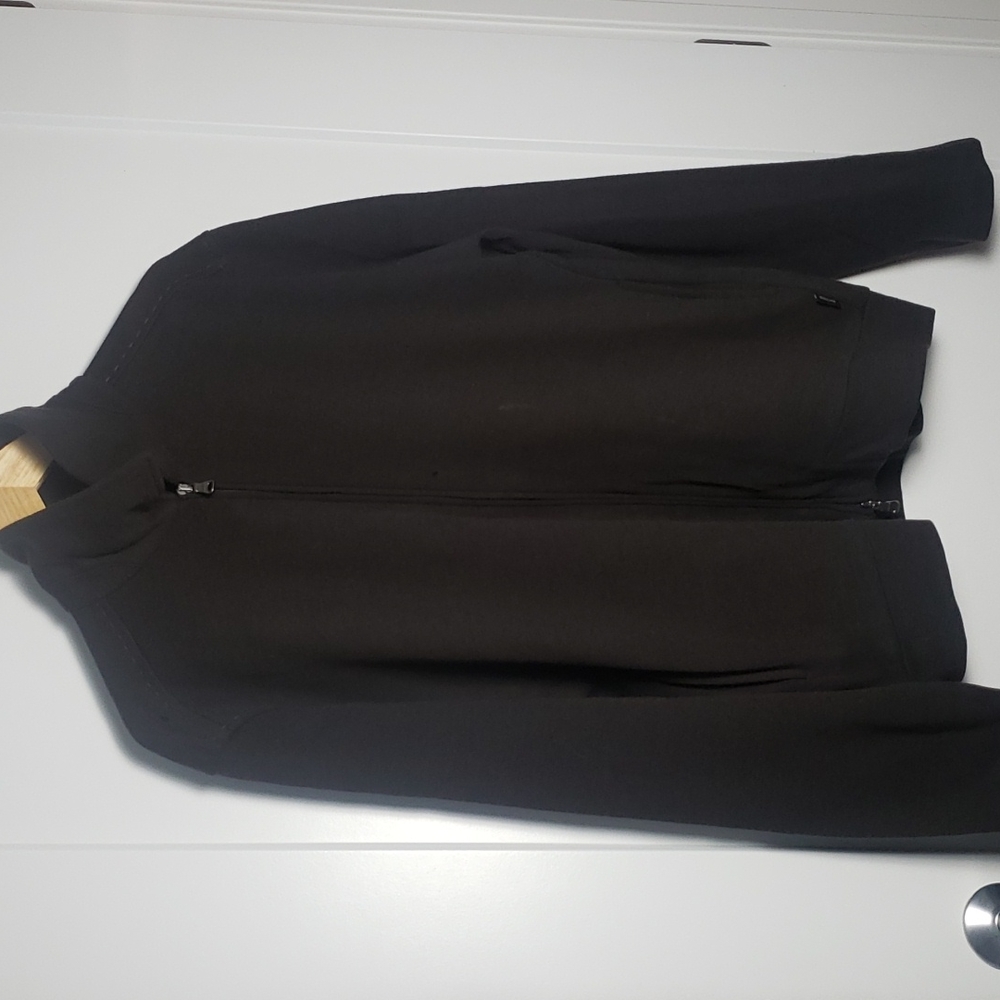 Hugo Boss Men’s XL Brown Sweater Zip Jacket